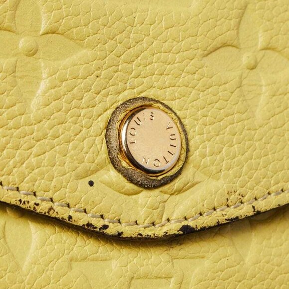 Louis Vuitton Citrine Monogram Empreinte Leather Curieuse Wallet - Picture 4 of 8